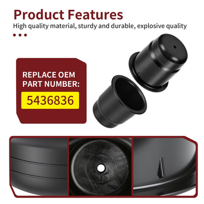 Set of 2 Cup Holders for Polaris Ranger 570 (2015–2024) RZR 800 (2008)