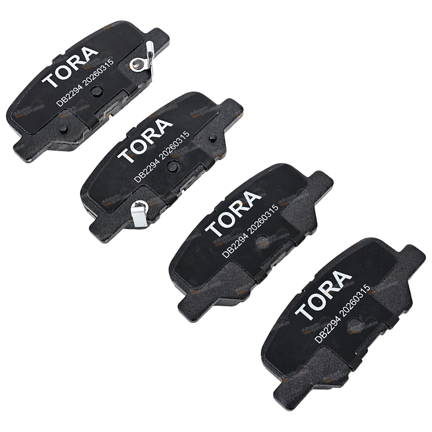 Set of Rear Disc Brake Pads for Mitsubishi Outlander (2012–2020)