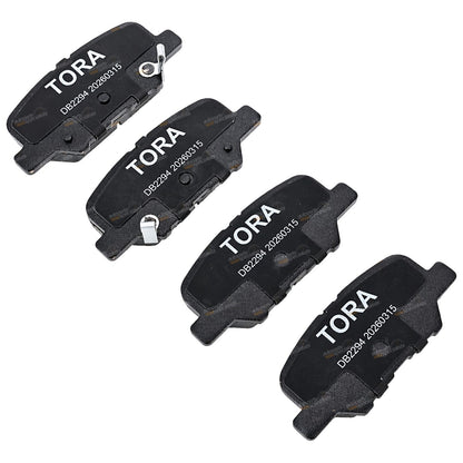 Set of Rear Disc Brake Pads for Mitsubishi Outlander (2012–2020)