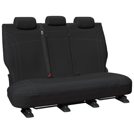 Set of 2 Black Neoprene Seat Covers for Toyota Hilux (2005–2015)