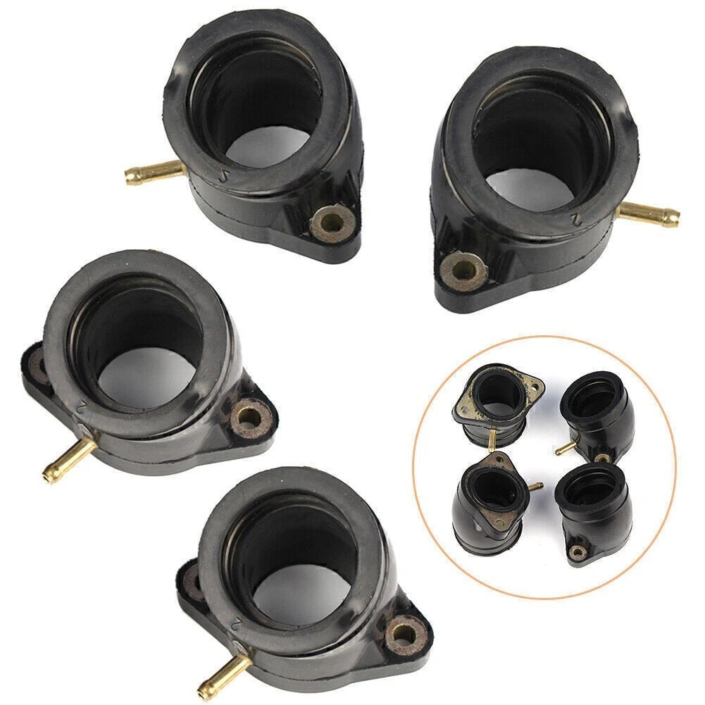 4X Carburetor Adapter Intake Manifold Boot for Yamaha XS1100E/F/G/H