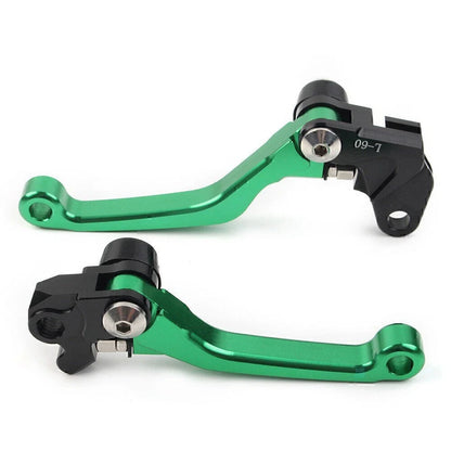 CNC Green Pivot Brake Clutch Levers for Suzuki RM125 RM250 RM85 (2001-2023)