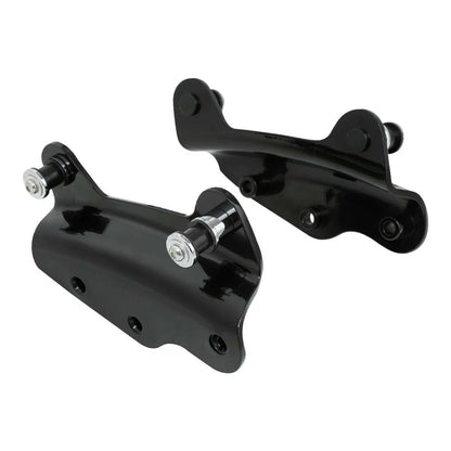 Black Stealth Luggage Rack w/ Docking Hardware for Harley Touring (2009-2013)