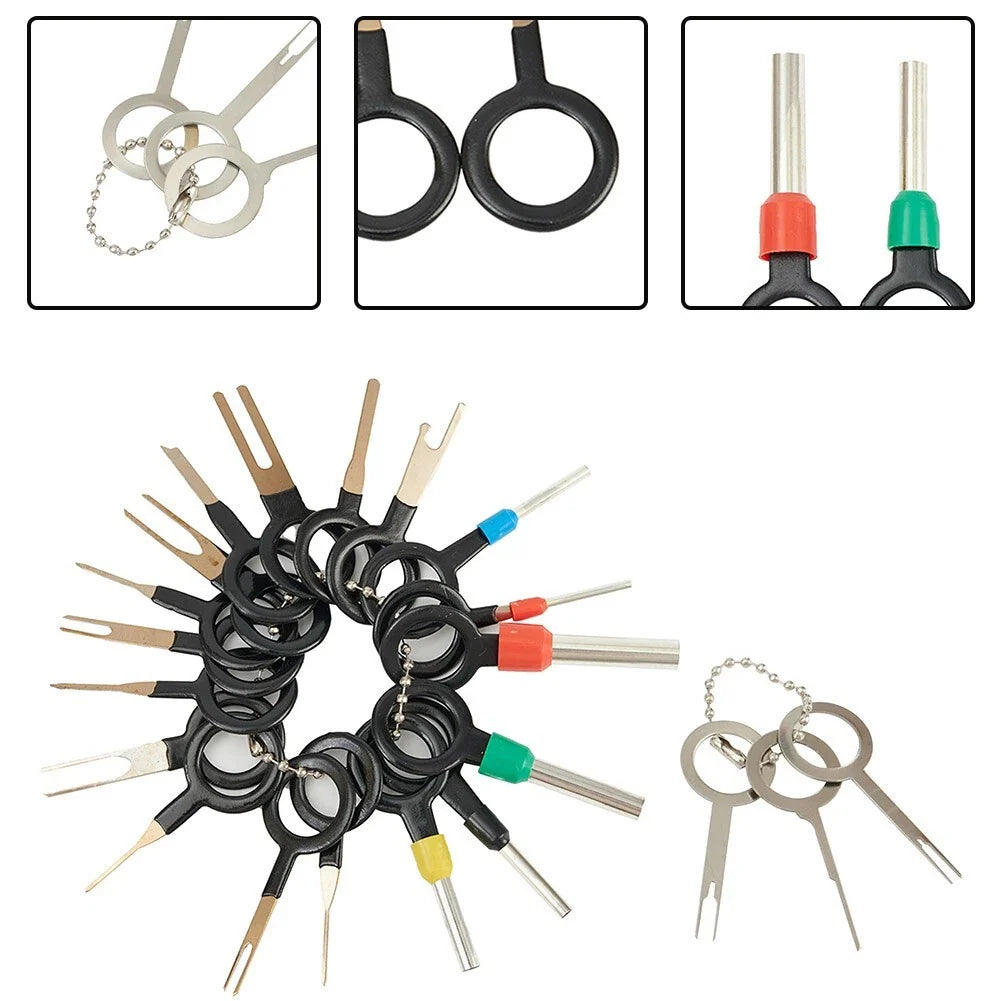 21pcs Car Wiring Terminals Removal Repair Tools Connector Pin Extractor for Car