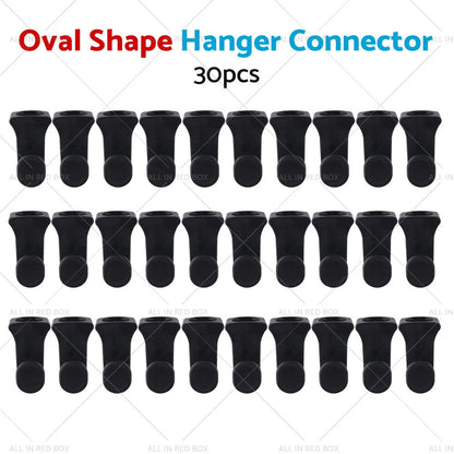 30PCS Closet Organizer Hanger Connectors for Space Saving