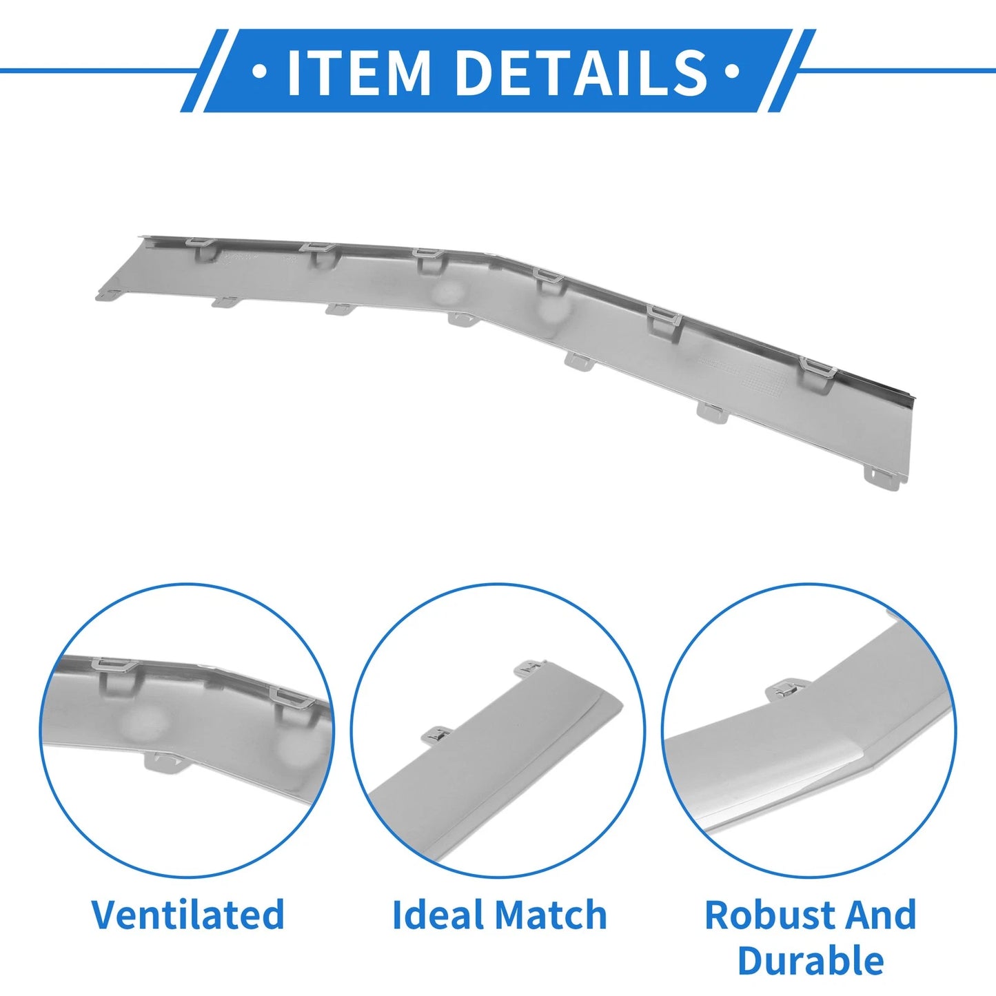 Bumper Grille Trim Garnish No. 2078850974 for Mercedes-Benz W207/E Coupe (2014–2016)