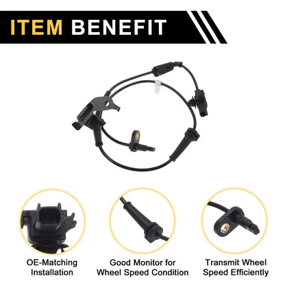 ABS Wheel Speed Sensor for Honda Jade (2015-2020) 1 x Front Right Sensor