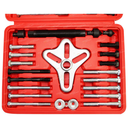 46-Piece Harmonic Balancer Puller Tool Set for Universal Applications