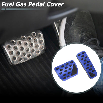 2Pcs Foot Pedal Pads Cover for Jeep Grand Cherokee (2022–2025) Blue
