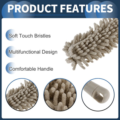 Car Wheel Brush for Nordic Light Coffee (22")