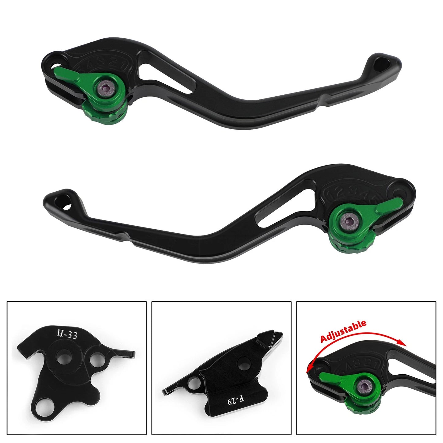 Short Levers Brake Clutch for Honda VFR 1200 (2010–2013) RC51 (2000–2006)