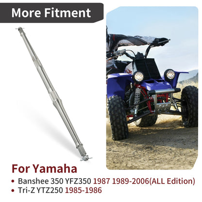 Rear Axle Shaft & Nut for Yamaha Tri-Z YTZ250 Banshee 350 (1985–2006)