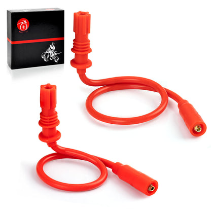 Set of 2 Spark Plug Caps & Wires for Polaris Sportsman 850 (2012–2024)
