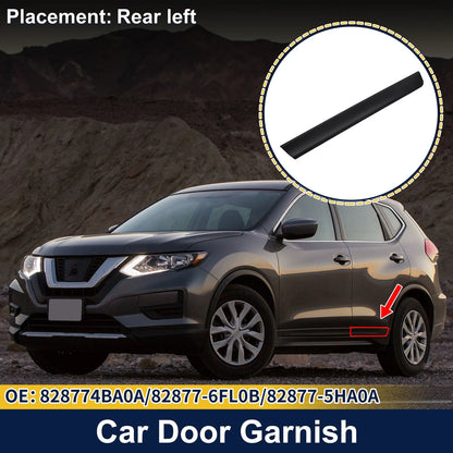 Rear Left Door Side Lower Trim No. 828774BA0A for Nissan Rogue (2014–2020)