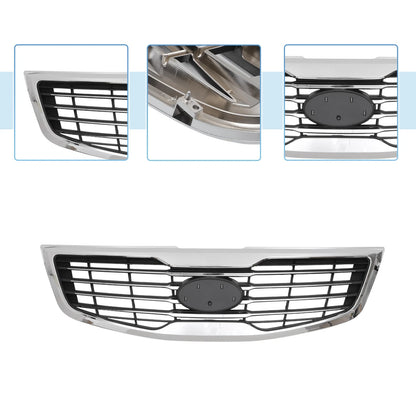 Front Hood Bumper Grille for Kia Sportage (2011–2012) No.863503W010 Black