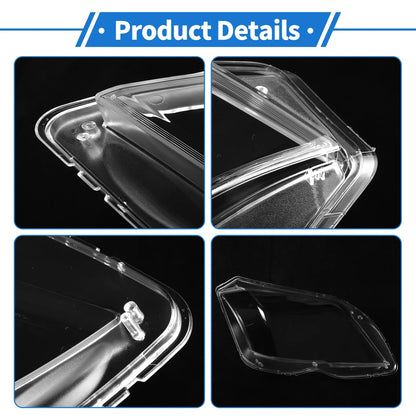 Car Front Left Headlight Lens Cover for Mercedes-Benz GLK (2009-2012)