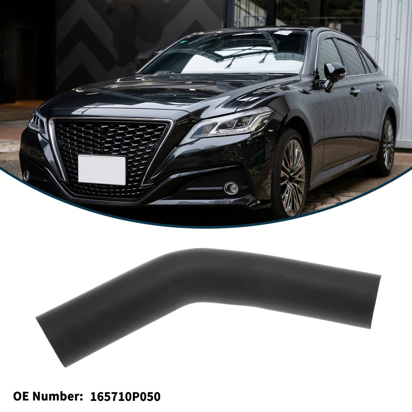 Radiator Hose No. 165710P050 for Toyota Crown 3.0L Royal Saloon (2005)