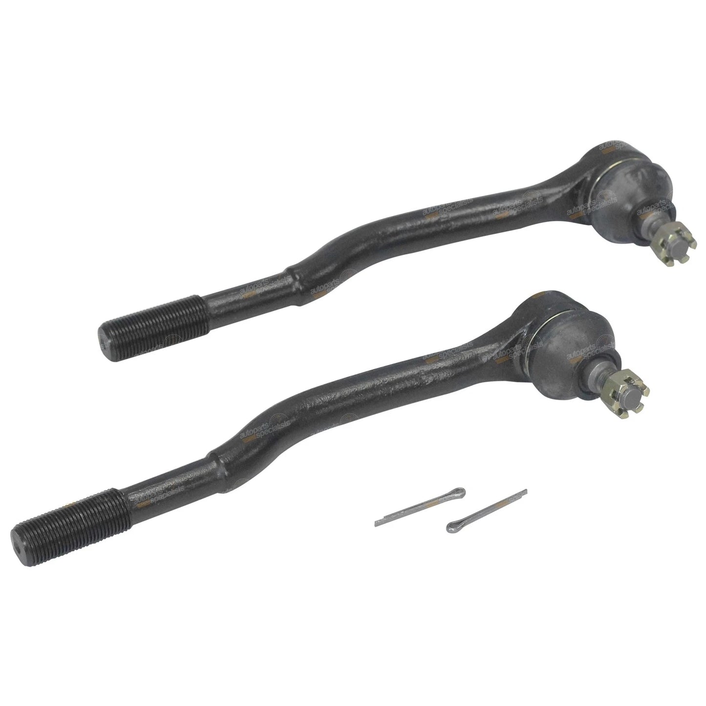 Set of 2 Front Inner Tie Rod Ends for Nissan Navara D22 (1997–2005) RWD