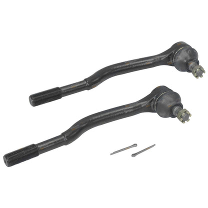 Set of 2 Front Inner Tie Rod Ends for Nissan Navara D22 (1997–2005) RWD