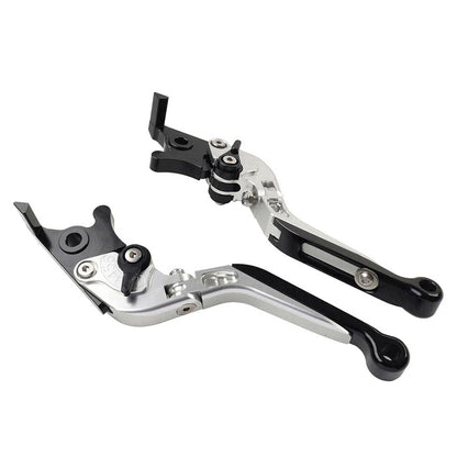Silver CNC Extendable Brake Clutch Levers for BMW S1000XR (2015-2021)