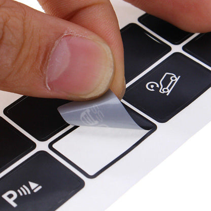 Dash Button Stickers DTC Traction Control for BMW X5 (2007–2013)