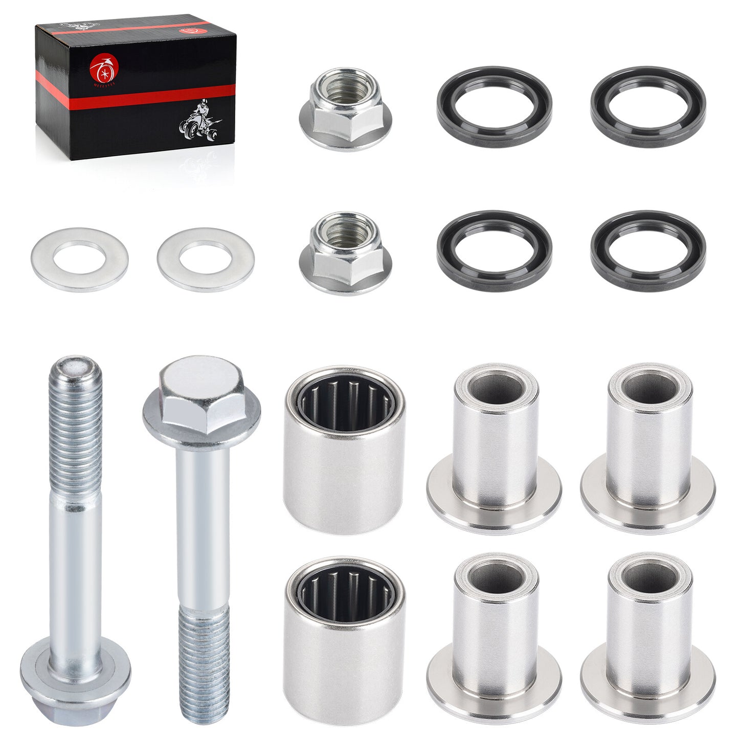 Front Upper A Arm Bushings Seal Kit for Kawasaki KFX400 (2003–2006)