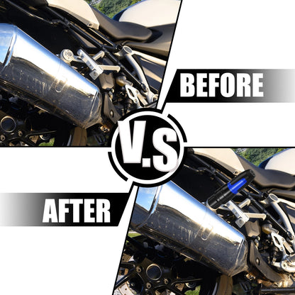 Exhaust Slider Anti-Collision Protector for BMW R1250 (2019–2023)