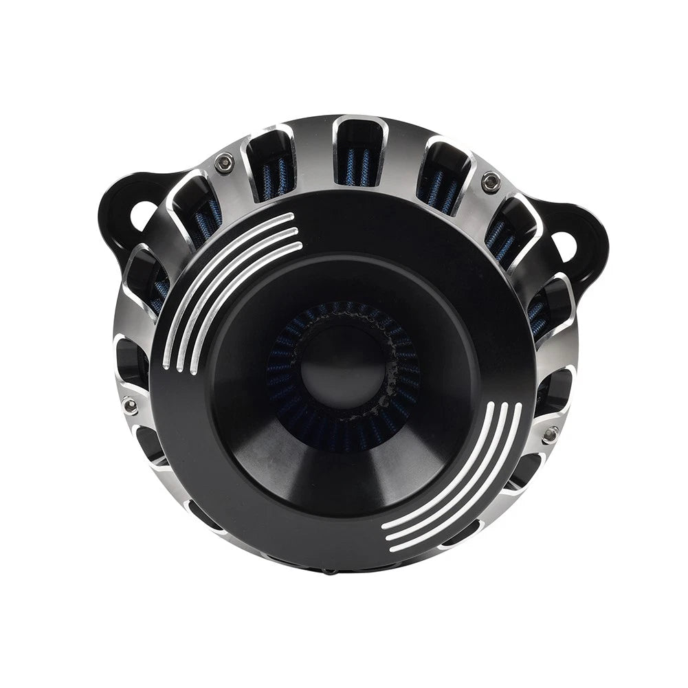 Chrome Air Cleaner Intake Filter for Harley Touring Electra Street Glide Softail (2014–2023)