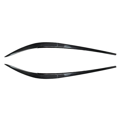 Carbon Fiber Headlight Eyebrow Eyelid Covers for BMW 3 Series (2019-2021)