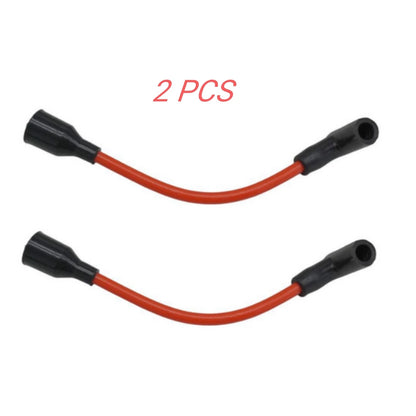 Set of 2 Spark Plug Wire Leads for Outboard Engines (1984–Present)