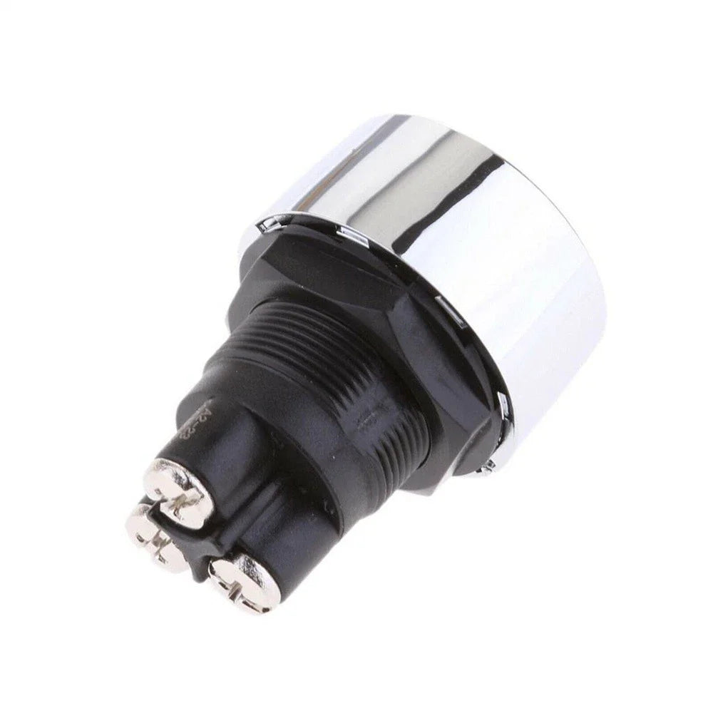 Red Illuminated Engine Start Push Button Switch for Universal DC12-24V