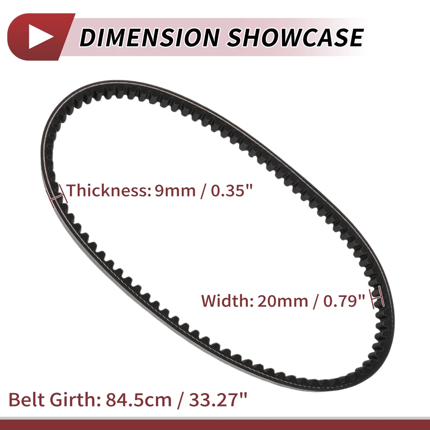 Drive Belt V-Belt for 125cc/150cc Scooters (Various Years)