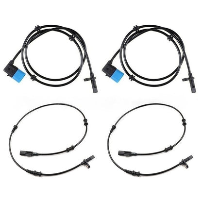 Set of 4 ABS Wheel Speed Sensors for Mercedes-Benz CLA GLA 250/45 AMG (2014–2018)