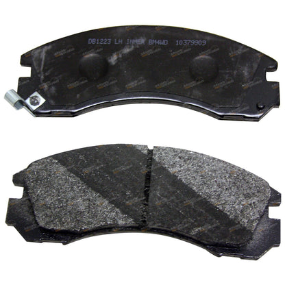 Set of 4 Front Disc Brake Pads for Mitsubishi Lancer CJ CZ (2004–2010)