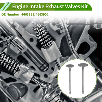 Set of 1 Engine Intake Exhaust Valves Kit for Chrysler 300 (2005–2010)
