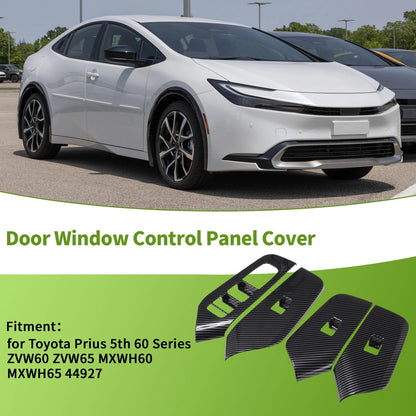Door Window Switch Bezel Cover for Toyota Prius 5th 60 Series (2016–2023)