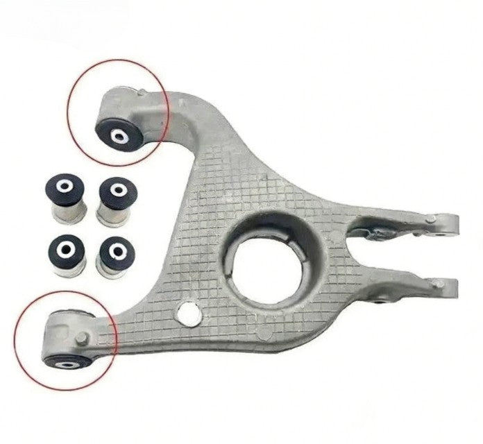 Set of 4 Rear Suspension Control Arm Bushings for Porsche Panamera 4S (2009–2016)