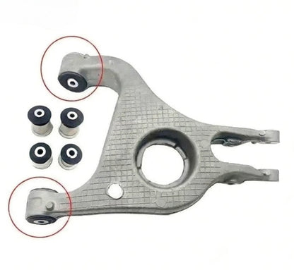 Set of 4 Rear Suspension Control Arm Bushings for Porsche Panamera 4S (2009–2016)