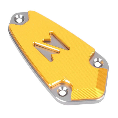 Gold Front Brake Fluid Reservoir Cover for Kawasaki Z1000 (2010-2017)