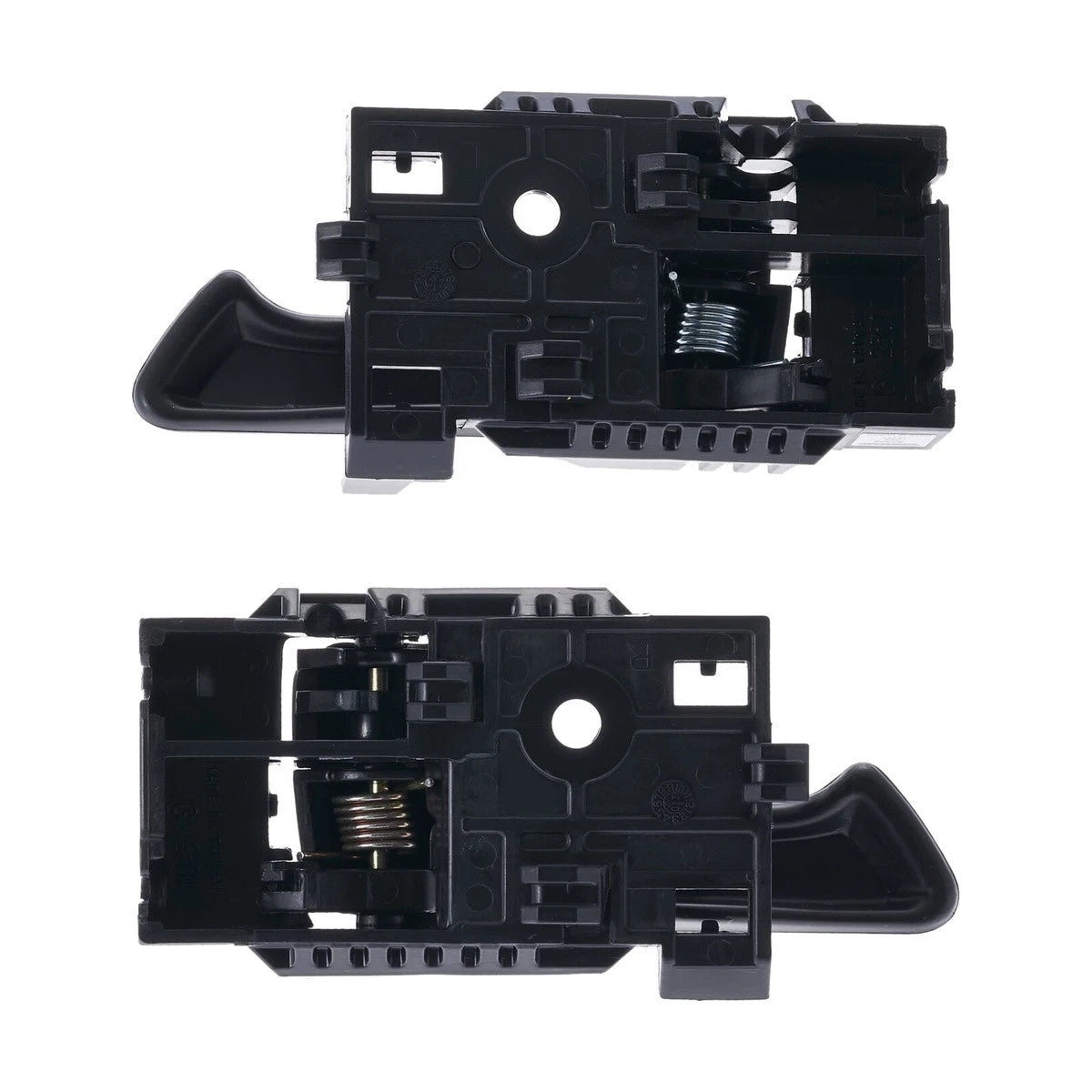 Set of 4 Inner Door Handles Black for Holden Rodeo RA (2003–2008)