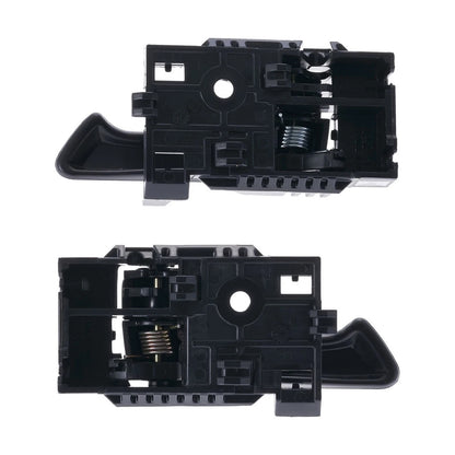 Set of 4 Inner Door Handles Black for Holden Rodeo RA (2003–2008)