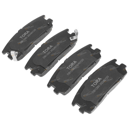 Set of 4 Rear Disc Brake Pads for Jackaroo UBS25 UBS26 UBS69 UBS73 (1992–2004)
