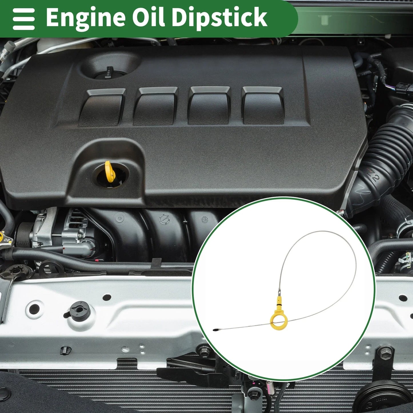 Engine Oil Dipstick for Dodge Challenger 5.7L Hemi (2009-2017)