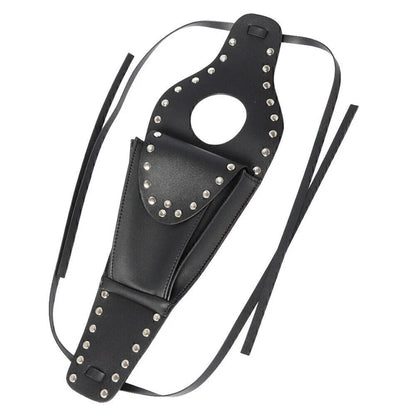 Black Fuel Gas Tank Cover & Dash Console Pouch Bag for Harley Sportster 883