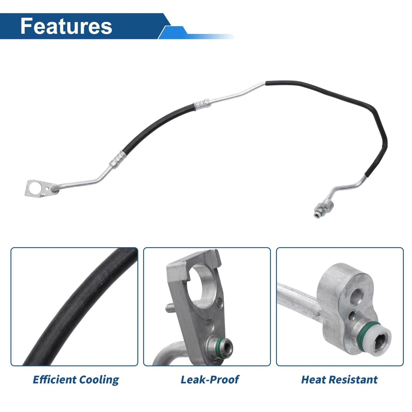 A/C Refrigerant Liquid Hose for Mercedes-Benz S-Class (2005–2013) No. 2218301417