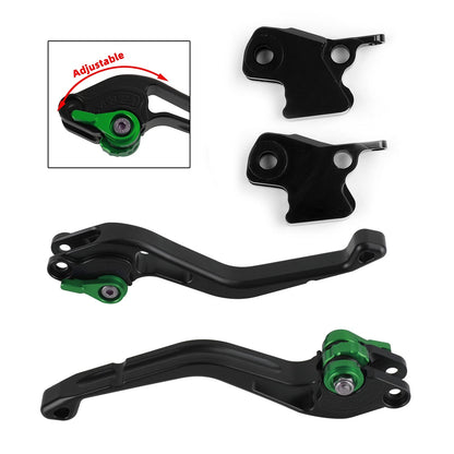 Long clutch brake levers for Kawasaki Ninja 650R/ER-6F (2006–2018)