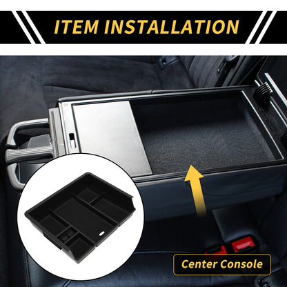 Center Console Organizer Tray for Chevy Silverado, GMC Sierra