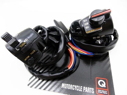 Set of 2 Handlebar Switch Blocks for Kawasaki Z1/B (1975)