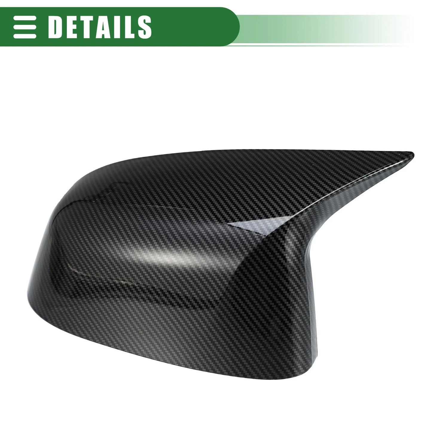 1x Left/Right Rearview Mirror Covers for BMW X3 G01 X4 (2018-2023)