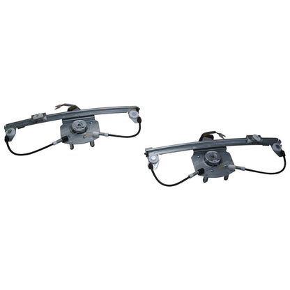 Pair Rear Electric Power Window Regulators for Holden Commodore (1997–2006)